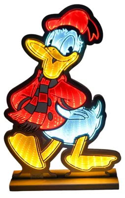 Produktbild von Christmas Inspirations LED-Dekoleuchte Donald Duck Infinity 40 cm Disney