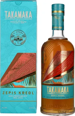 Produktbild von Takamaka St Andre Zepis Kreol St. Andre Series 700ml + Box 43 % Vol.
