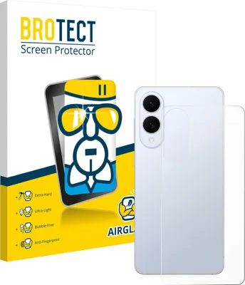 Produktbild von BROTECT Schutzglas für Samsung Galaxy S25 Edge (Rückseite) Schutzfolie Panzer Folie Glas Display Schutz klar