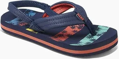 Produktbild von Reef Kinder Zehensandalen NVY PALMS STRIPE 23-24