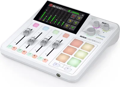 Produktbild von RØDECaster Duo   (weiß, WLAN, Bluetooth, USB-C)