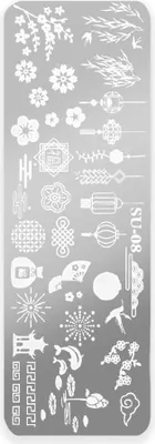 Produktbild von Musterplatte für SU-08-Stempel