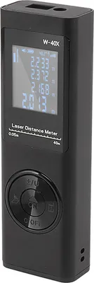 Zdjęcie produktu dla Dalmierz laserowy Wysokiej dokładności akumulatorowy dalmierz ręczny 131ft z poziomicą elektroniczną do pomiaru objętości obszaru