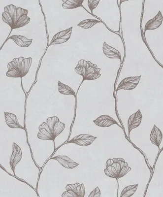 Produktbild von Vliestapete 34801 GZSZ Floral bronze grau