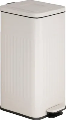 Produktbild von Mülleimer nova mit pedal 30l beige 35x27x58 cm - 5 five simply smart