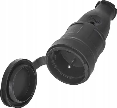 Obrázok produktu pre Vonkajšia zásuvka GEKO s krytom, 16 A, IP44 - G17516