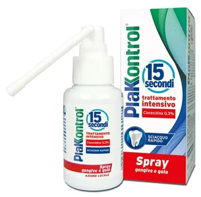 Obrázok produktu pre PLAKKONTROL: Ústna voda na odstraňovanie povlaku, sprej, 50 ml