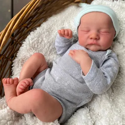 Zdjęcie produktu dla 48CM Reborn Baby Doll Levi Realistyczna ręcznie wykonana skóra 3D Widoczne żyły Kolekcja sztuki Lalka Zabawka Prezentreal_mgb_artnumStoffkörper