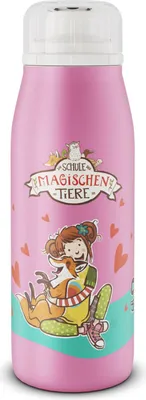 Produktbild von alfi KIDS ISO BOTTLE 0,35l die Schule Isolier-Trinkflasche SDMT Ida/ Helene & Anna-Lena Edelstahl 5677412035
