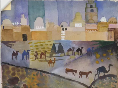 Produktbild von ARTland Wandbild, selbstklebend Kairouan I. 1914. Größe: 40x30 cm