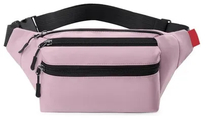 Obrázok produktu pre Vodovzdorná taška cez rameno pre ženy a mužov – bedrová taška – držiak na telefón – plávanie – festival – vodovzdorná taška cez rameno – ružová