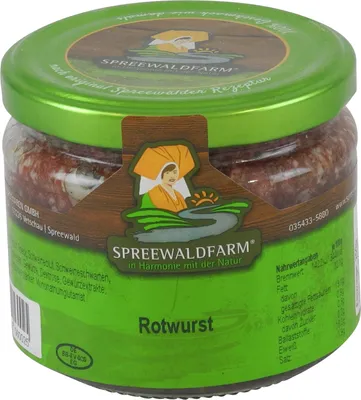 Produktbild von Original Spreewälder Rotwurst (250 g)