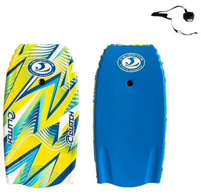 Imagen del producto de CBC, tabla de bodyboard de 37 pulgadas, para surfear sin tabla, deportes acuáticos, con correa