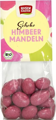 Produktbild von Schoko Himbeer Mandeln 100g