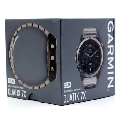 Zdjęcie produktu dla Garmin quatix 7X Solar, 3,56 cm (1.4"), MIP, Ekran dotykowy, 16 GB, Wi-Fi, GPS