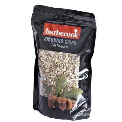 Produktbild von Barbecook Räucherspäne Eiche klassisch 330g, Holzfarbe