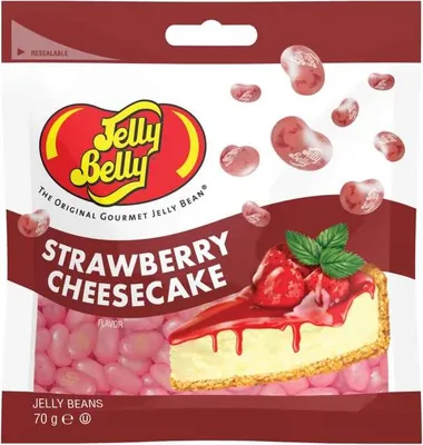 Produktbild von Jelly Belly Strawberry Cheesecake 70g