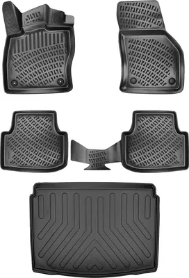 Produktbild von 3D Auto Gummimatten & Kofferraumwanne Set für Cupra Formentor Oberer Ladeboden ab 2020