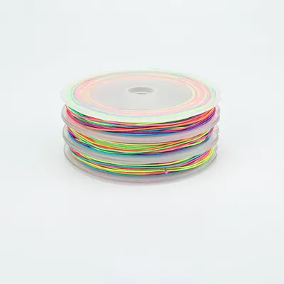Obrázok produktu pre Elastická šnúra, 1 mm, 150 metrov, viacfarebná, vhodná na výrobu šperkov a na kreatívne projekty
