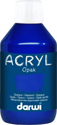 Zdjęcie produktu dla Darwi Opak Farba akrylowa Dark Blue 250 ml 1 szt.
