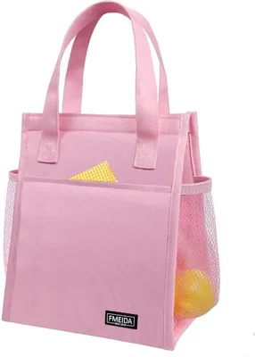 Obrázok produktu pre Skladateľná, izolovaná, ružová taška na piknik