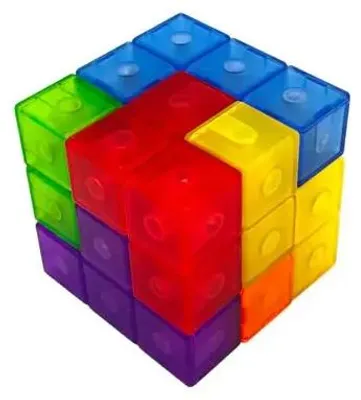 Image de Cube magnétique "Magic Puzzle", puzzle 3D, à partir de 5 ans