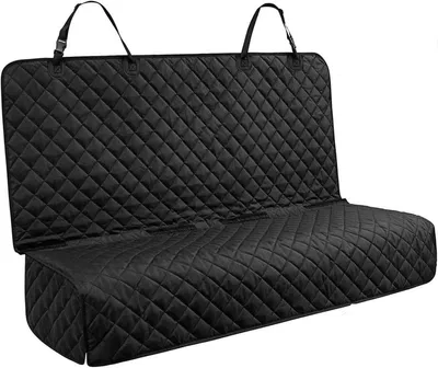 Productafbeelding van Autostoelhoes Huisdieren - Bankhoes Auto - Reizen met Hond - 100% Waterdicht - 132x112 cm - Zwart