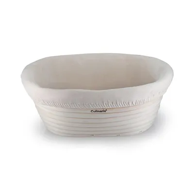 Produktbild von Gärkörbchen oval mit Bezug - PADEIRO - 24,5 cm | Culinaris, KI-generiertes Bild