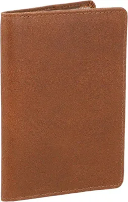 Produktbild von Famanu Reisepasshülle für Damen und Herren - Braun - Vintage Stil
