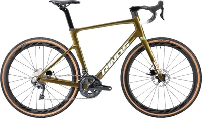 Image de RINOS Carbon Gravel Bike Sandman5.0 Shimano R8000 Ultegra Gold 56 cm