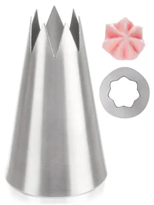 Produktbild von Spritztülle aus Edelstahl für Torten