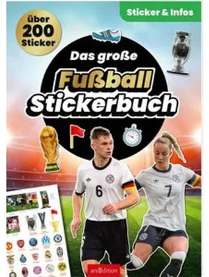 Obrázek produktu pro Das große Fußball-Stickerbuch