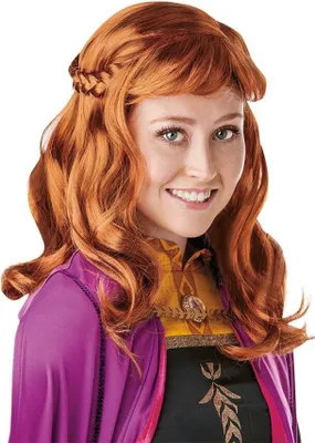 Produktbild von Cosplay Perücke für Eiskönigin Fans | Frozen II Prinzessin Wig von Anna | Blond