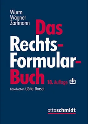 Image de Das Rechtsformularbuch