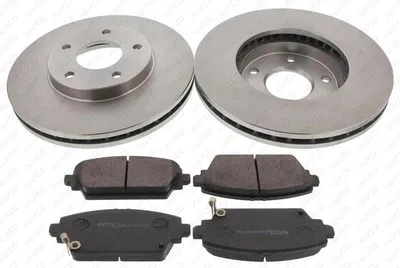Produktbild von MAPCO Bremsenset Vorne Bremsscheiben Beläge Satz für NISSAN ALMERA TINO (V10) 280mm
