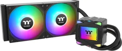 Image de Watercooling AIO Thermaltake LA240 ARGB Sync, 2x120mm Ventilateurs ARGB, Intel LGA 1851/1700/1200/115X/20XX, AMD AM5/AM4
