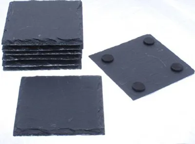 Produktbild von Naturschieferplatten 10 x 10 cm 8er Set