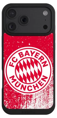 Produktbild von NIVOCASE Handyhülle für Apple iPhone 18 Pro Max Hülle NIVOpure Case Schwarz FC Bayern München FCB Offizielles Lizenzprodukt