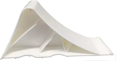 Produktbild von Unterlegkeil Größe 20 - Kunststoff weiß -  - 800kg Radlast