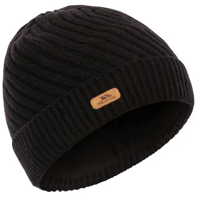 Immagine prodotto di Cappello da donna, motivo a trecce, in filato a maglia TP5231 (taglia unica) (nero)