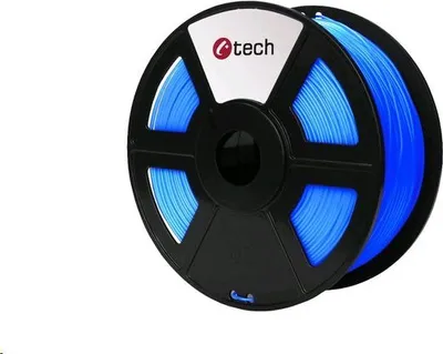 Produktbild von C-TECH Filament. PLA. 1.75mm. 1kg (330m) - blau fluoreszierend