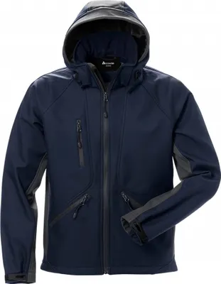 Produktbild von Fristads Acode Softshell-Jacke 1414 SHI 124149, Farbe:marine/dunkelgrau, Größe:L