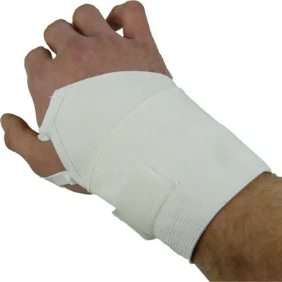 Produktbild von Handgelenkstütze ca. 7,5 x 35 cm Bandage mit 6 Magneten Handbandage