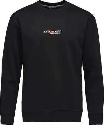 Immagine prodotto di Heritage Wordmark Crewneck Uomo - Black Diamond, Colore:0002-Nero, Taglia:S