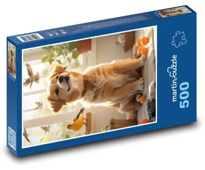 Obrázek produktu pro martinpuzzle - Puzzle 500 - Roztomilé štěňátko