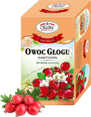 Produktbild von Früchte- und Kräutertee Weißdornfrüchte 20 Beutel / MALWA