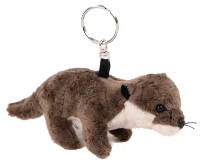 Produktbild von Kuscheltier Schlüsselanhänger Otter braun 17 cm Plüschanhänger