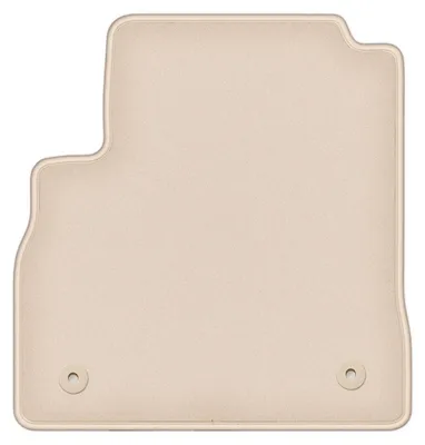 Produktbild von DURBAN Beige Velours-Fahrerfußmatte für Opel Astra K Limousine, Schrägheck, Kombi (2015-)