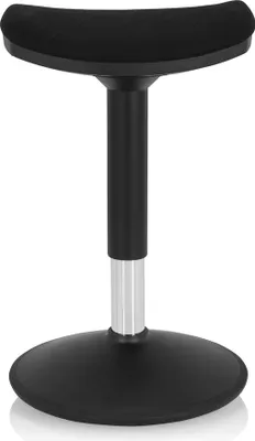 Obrázek produktu pro hjh OFFICE ergonomická stolička na stání BALANCE SIT I B stolička na sezení, pracovní stolička výškově nastavitelná do 110 kg, výška sedáku 50 - 63 cm látka