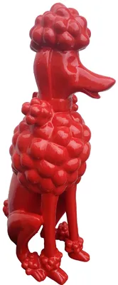 Produktbild von Designer Abstrakte Figur Moderne Figuren Dekoration Pudel Deko Garten Skulpturen